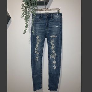 American Eagle Distressed Skinny Jeans